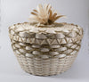 Wabanaki Baskets Passamaquoddy Michelle Smiley Black Ash and Sweetgrass
