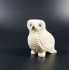 Eskimo Art Melcher Oozevaseuk Small Textured Ivory Owl