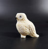 Eskimo Art Melcher Oozevaseuk Small Textured Ivory Owl
