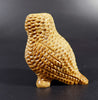 Eskimo Art Melcher Oozevaseuk Small Textured Whalebone Owl