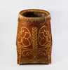 Gabriel Frey Passamaquoddy Etched Birch Bark Baskets Wabanaki Double Curve