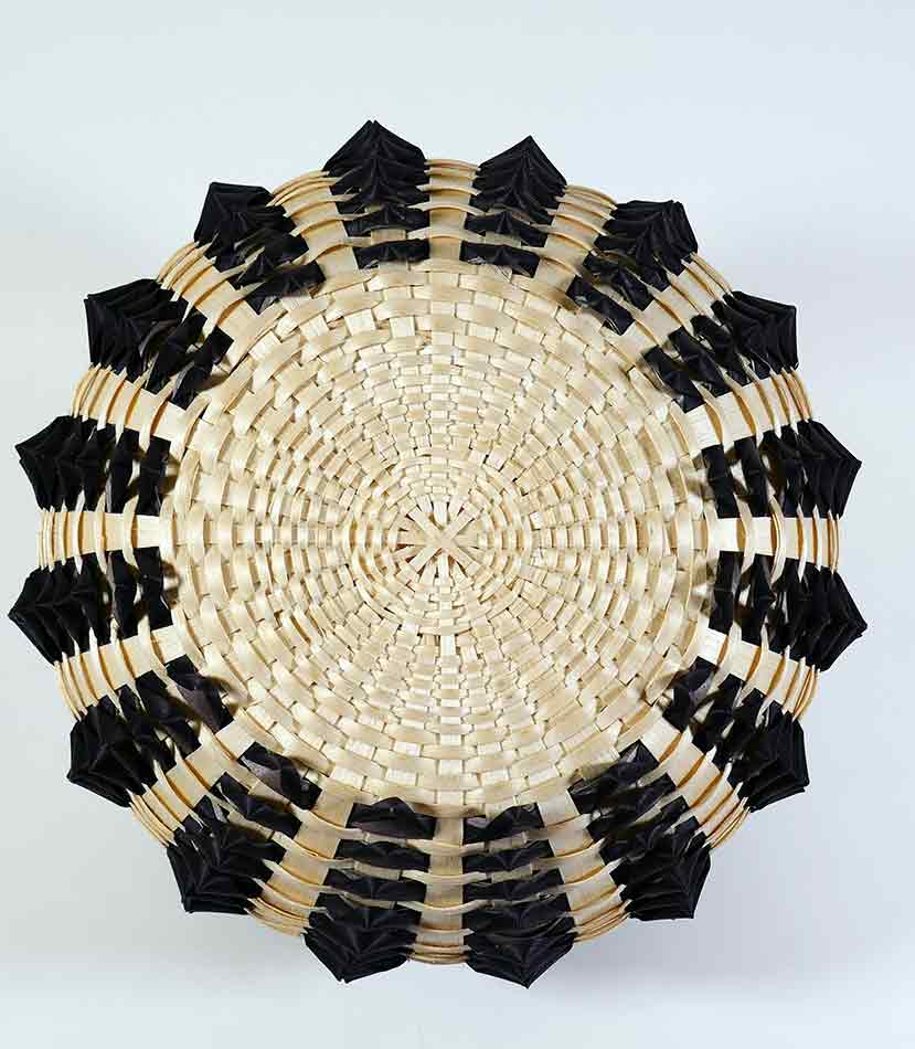 Gal Frey Stunningl Passamaquoddy Point Basket Wabanaki
