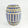 Gal Frey Tall Passamaquoddy Point Basket Wabanaki