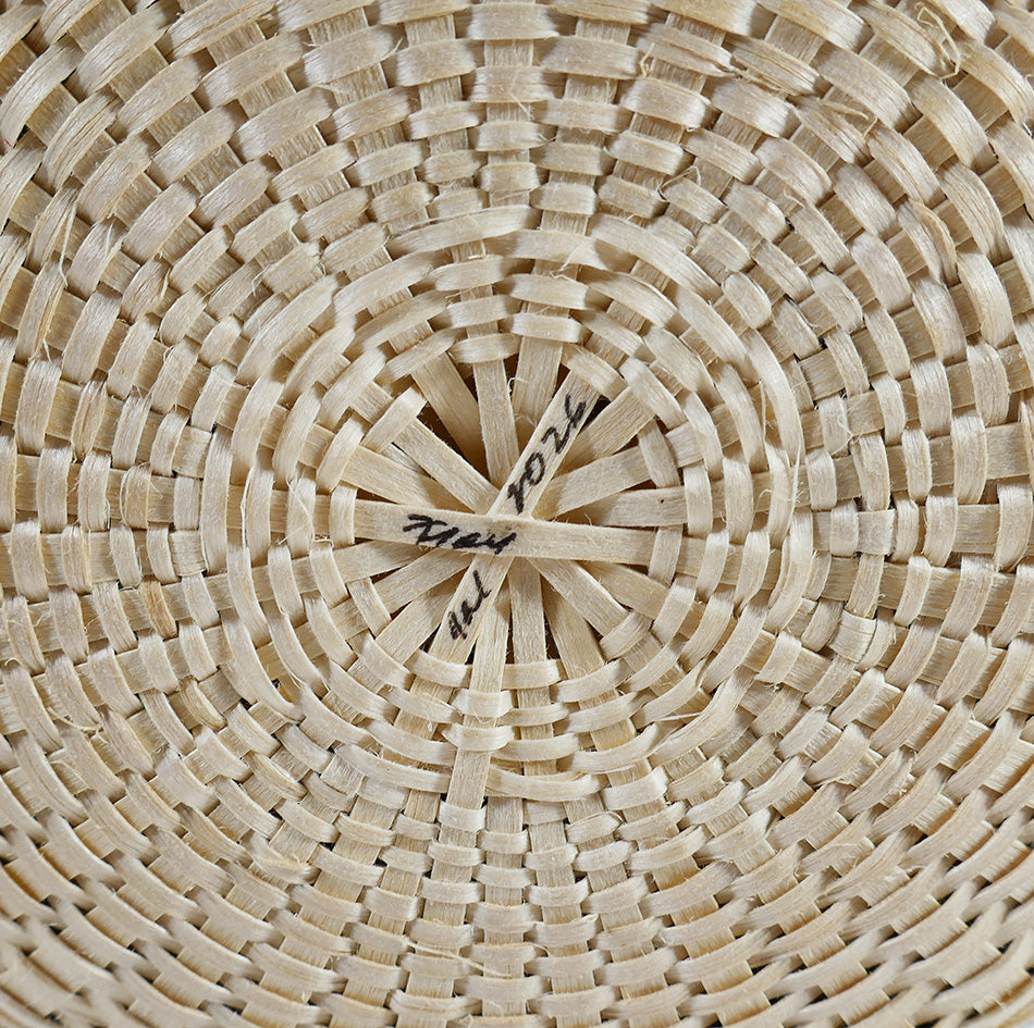 Gal Frey Tall Passamaquoddy Point Basket Wabanaki