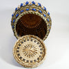 Gal Frey Tall Passamaquoddy Point Basket Wabanaki