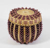 Wabanaki Penobscot Ganessa Bryant Frey Black Ash and Sweetgrass Point Basket
