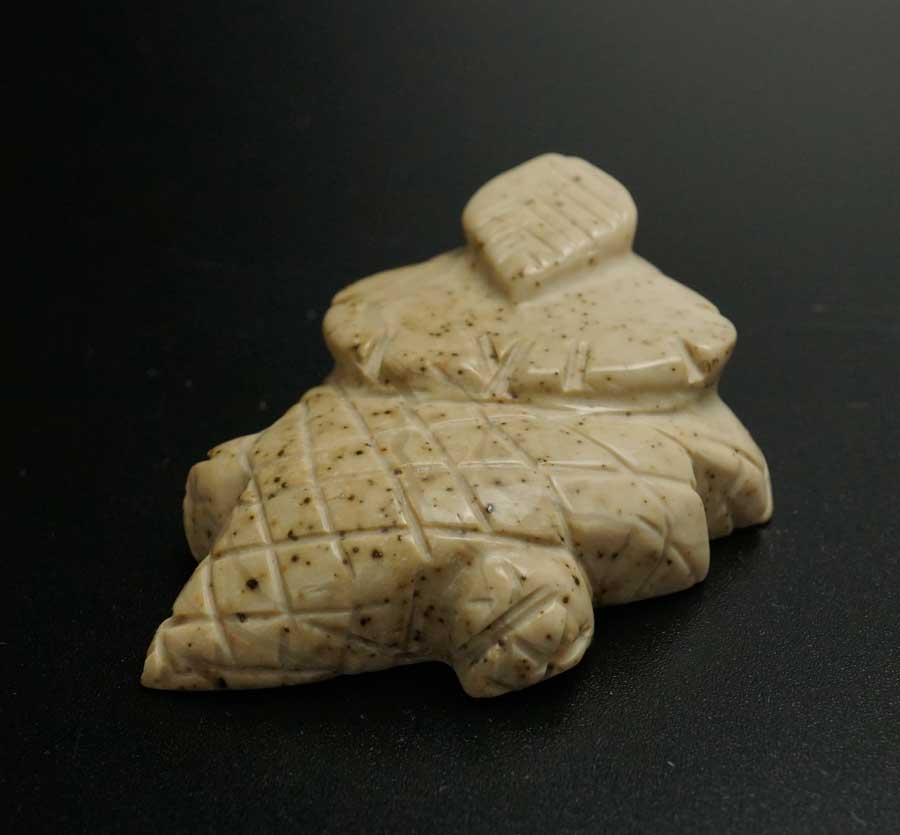 Gilbert Lonjose Soapstone Horned Toad