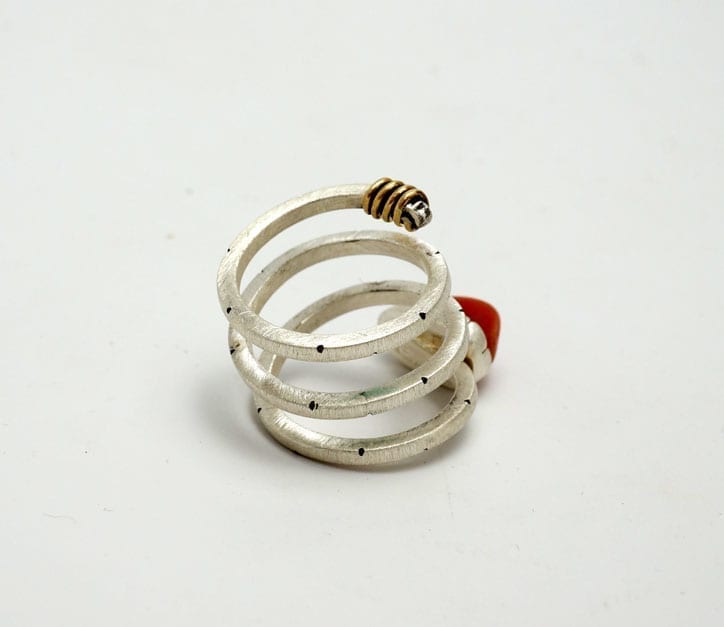 Heidi BigKnife Spiral Ring