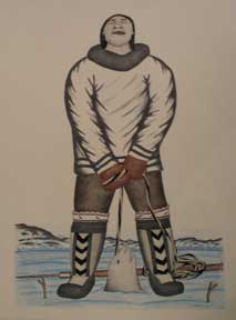 Man with Seal