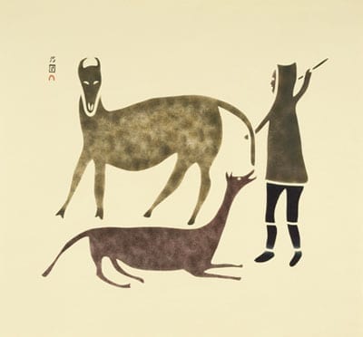 Eleeshushee Parr Boy Playing with Dogs