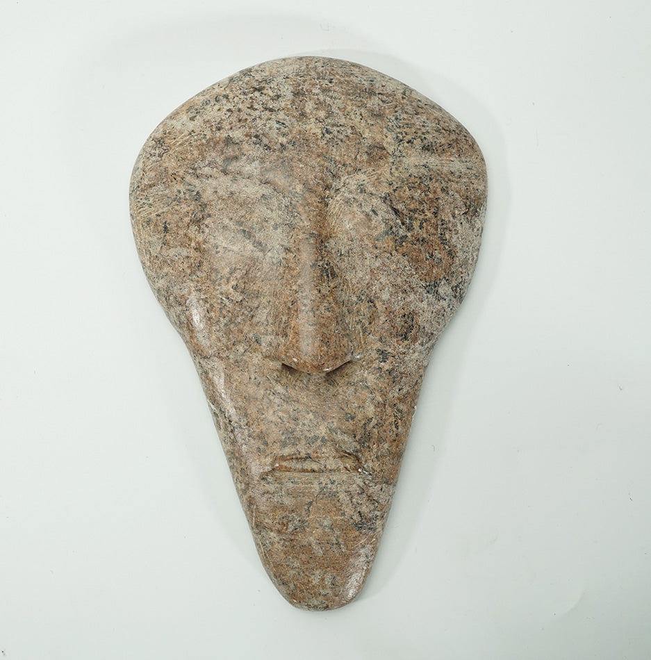 Inuit Sculpture David Ruben Piktouqun Blind Face