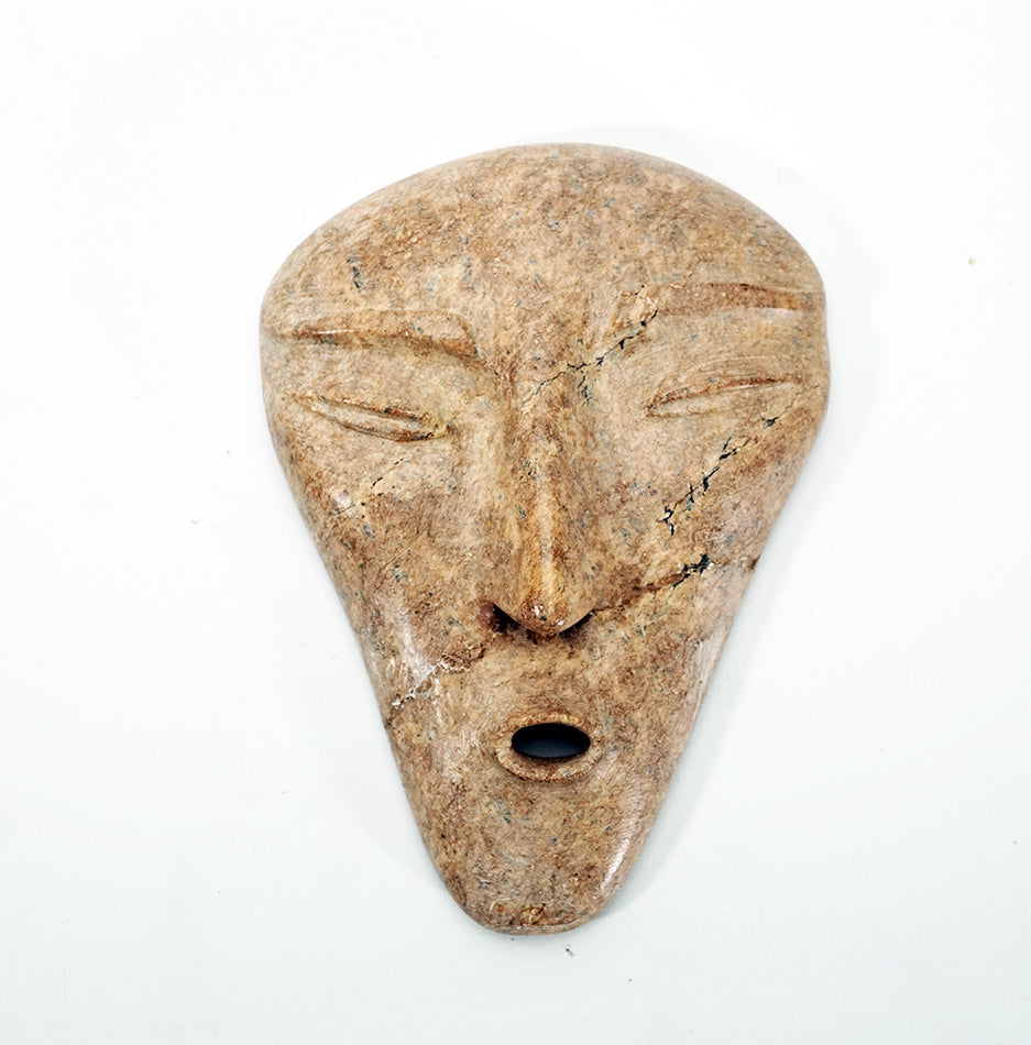 Inuit Sculpture David Ruben Piktouqun Child's Face