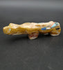 Jayne Quam Zuni Fetish Banded Mountain Lion Mosaic Inlay