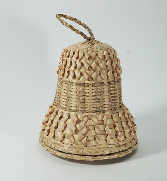 Kenny Keezer Passamaquoddy Bell Basket Wabanaki
