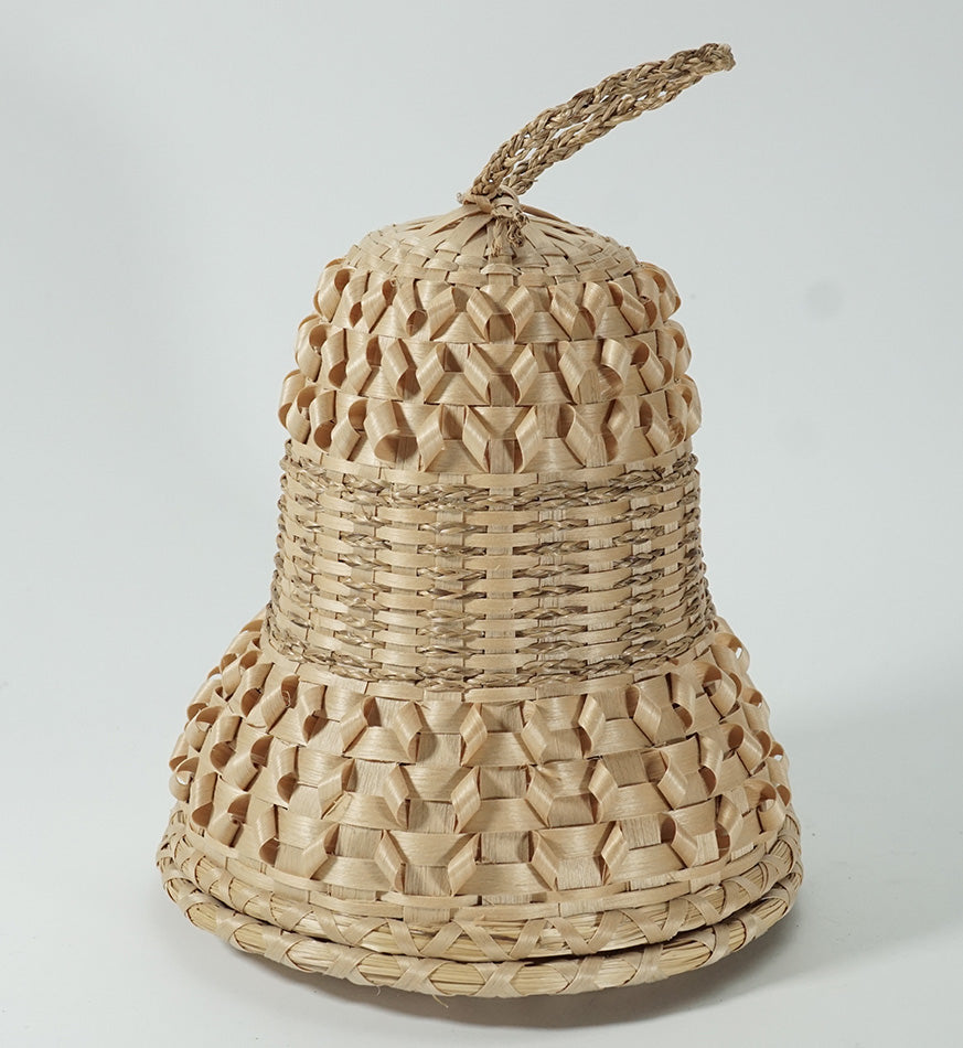 Kenny Keezer Passamaquoddy Bell Basket Wabanaki