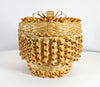 Kenny Keezer Passamaquoddy Bell Basket Footed Basket Wabanaki