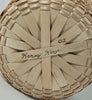Kenny Keezer Passamaquoddy Round Basket Wabanaki