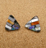 Kewa Santo Domingo Pueblo Mosaic Earrings Janalee Reano