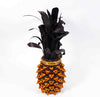Wabanaki Penobscot Kim Bryant Black Ash and Sweetgrass Pineapple Basket