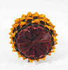 Wabanaki Penobscot Kim Bryant Black Ash and Sweetgrass Pineapple Basket