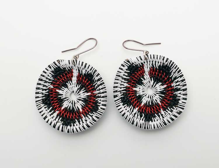 LaKota Scott Desert Lily Basket Earrings