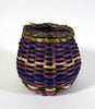 Wabanaki Pasamaquoddy Lydia Soctomah Ash and Sweetgrass Basket with Dragonfly