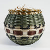 Wabanaki Pasamaquoddy Lydia Soctomah Black Ash Basket