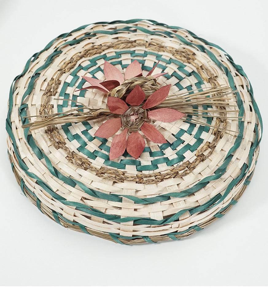 Wabanaki Pasamaquoddy Lydia Soctomah Flower Basket 1