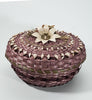 Wabanaki Pasamaquoddy Lydia Soctomah Flower Basket 2