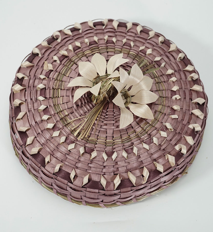 Wabanaki Pasamaquoddy Lydia Soctomah Flower Basket 2