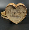 Maliseet Artist Aron Griffith Birch Bark Heart Basket