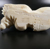Mark Nupowlatik Textured Ivory Bear Eskimo Art