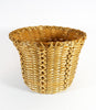 Jane Zumbrunnen Mi'kmak Weaver Wabanaki Baskets Flared Basket