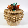 Pasamaquoddy Molly Neptune Parker Flower Basket Wabanaki
