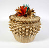 Pasamaquoddy Molly Neptune Parker Flower Basket Wabanaki