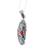 Native American Jewelry Reversible Sterling Silver Pendant Pendant Cheryl Arviso