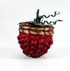 Pam Cunningham Penobscot Miniature Sweetgrass and Ash Strawberry Basket
