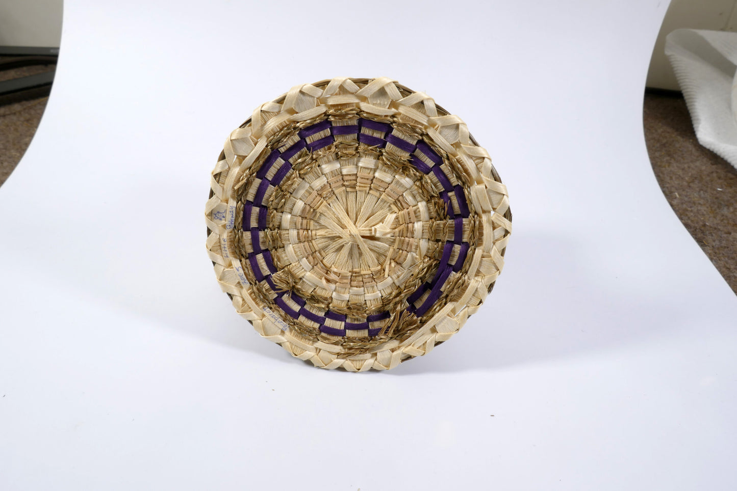 Penobscot Art Pam outdusis Cunningham Cup and Saucer Basket Wabanaki