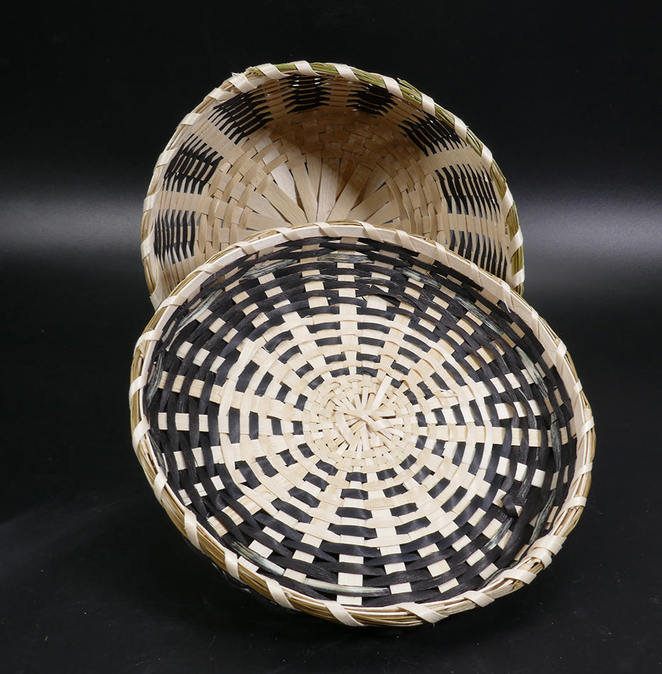 Wabanaki Pasamaquoddy Dolly Barnes Flower Basket