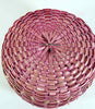 Wabanaki Pasamaquoddy Lydia Soctomah Black Ash Basket with Dragonfly