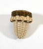 Wabanaki Baskets Passamaquoddy Michelle Smiley Black Ash and Sweetgrass Acorn