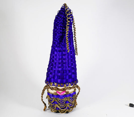 Gnome Basket by Debbie Nicholas, Passamaquoddy Wabanaki