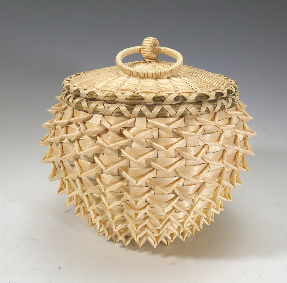 Passamaquoddy Point basket Eric Otter Bacon Wabanaki