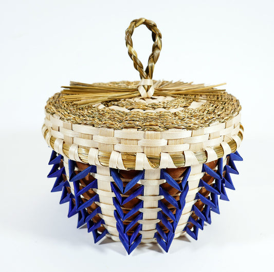Frances Soctomah Passamaquoddy Basket Wabanaki