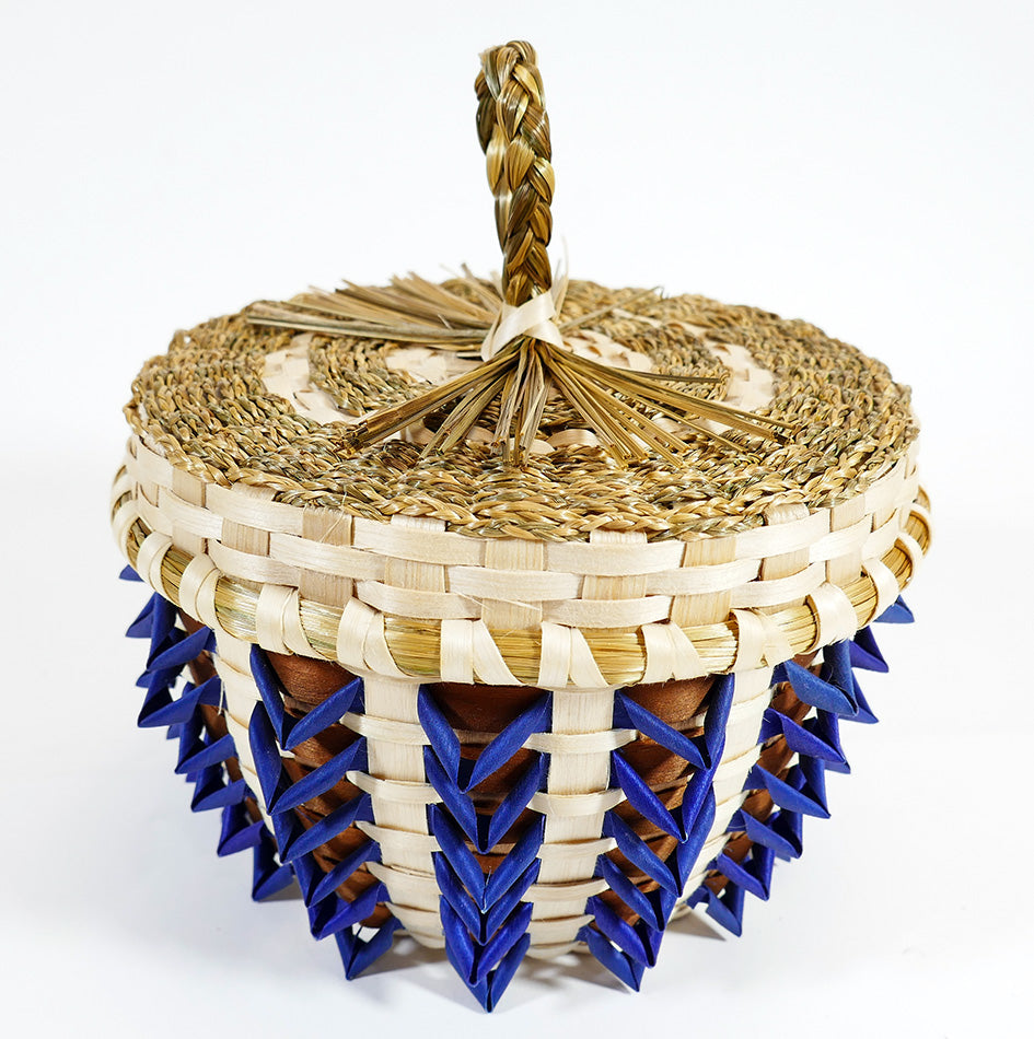 Frances Soctomah Passamaquoddy Basket Wabanaki