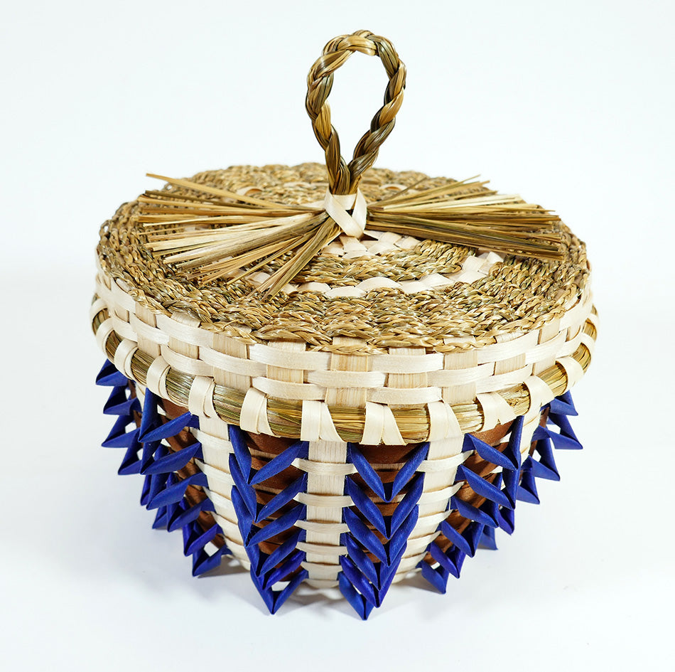 Frances Soctomah Passamaquoddy Basket Wabanaki