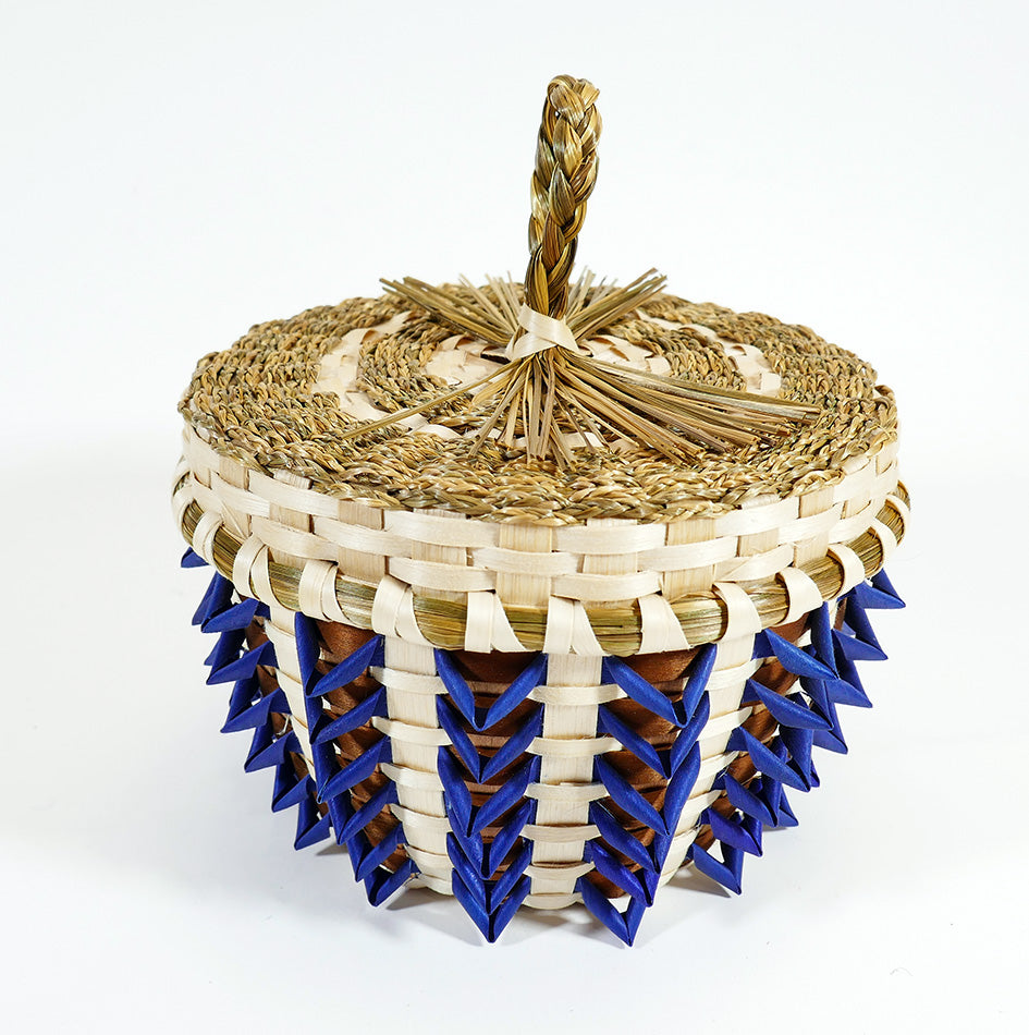 Frances Soctomah Passamaquoddy Basket Wabanaki