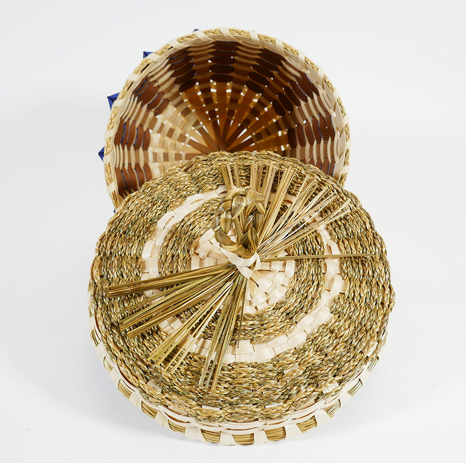 Frances Soctomah Passamaquoddy Basket Wabanaki