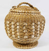 Theresa Neptune Gardner Passamaquoddy Footed Fancy Basket Wabanaki