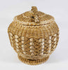 Theresa Neptune Gardner Passamaquoddy Footed Fancy Basket Wabanaki